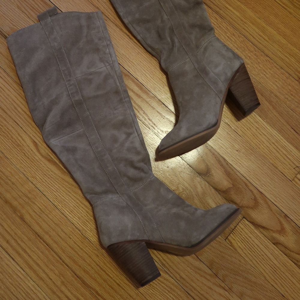 Sole Society's Cleo Heeled OTK Boot